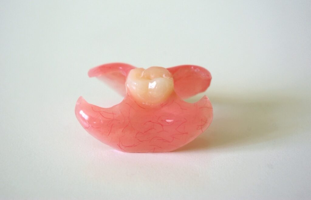 Flexible partial denture