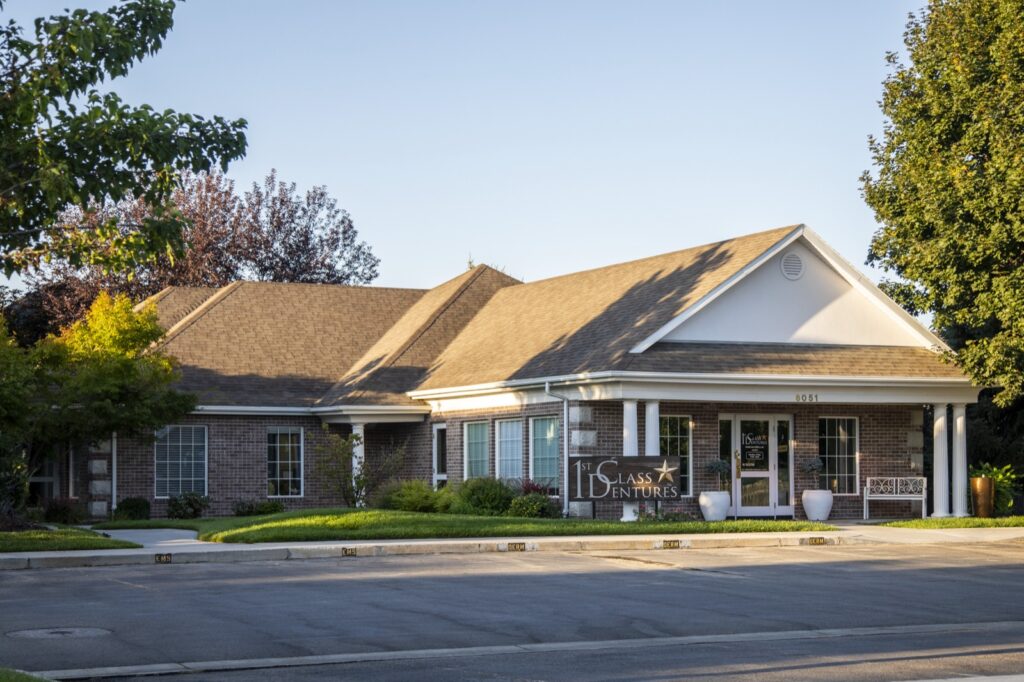 Exterior of 1st class dentures building