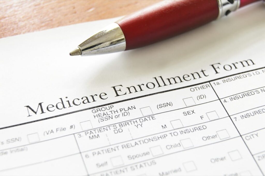 Medicare enrollment form